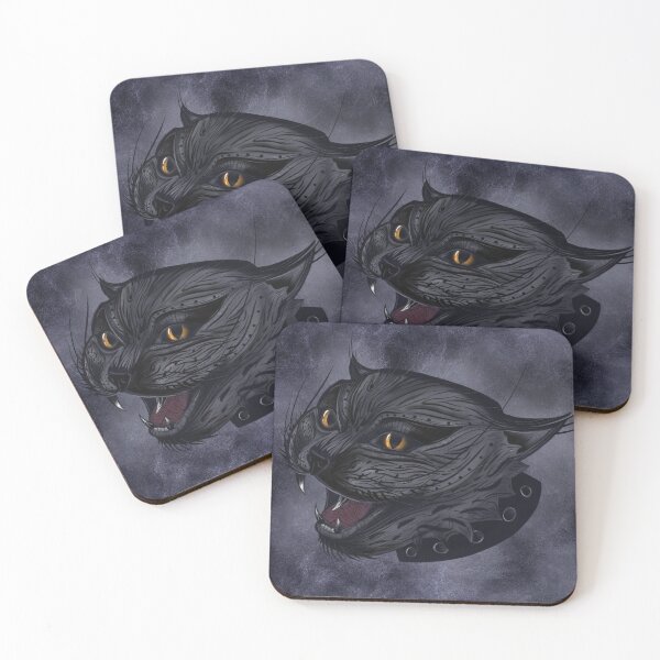 Item preview, Mystical black kitty goth design designed and sold by Cultour.