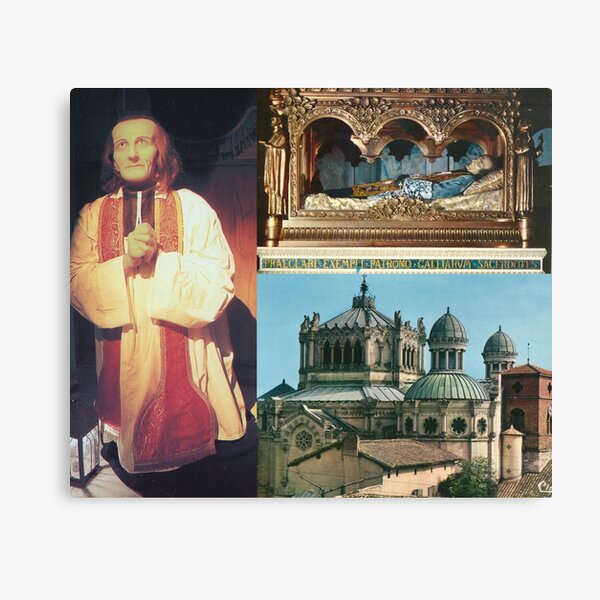 Saint John Vianney, Cure of Ars Canvas Print