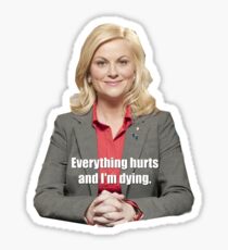 Leslie Knope Sticker Parks and Rec Sticker