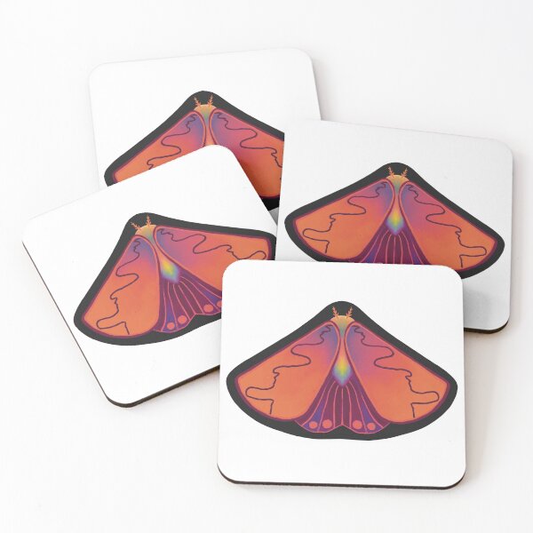 Item preview, Rainbow silk moth  designed and sold by Almost Never.