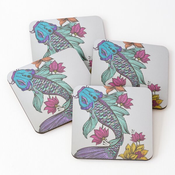 Item preview, Colorful Koi designed and sold by ShopLaPLANTA.