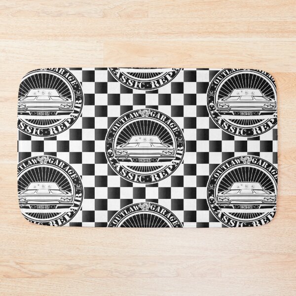 Item preview, Outlaw Garage Classic Repair, White Hot Rod designed and sold by ronnieyoung.