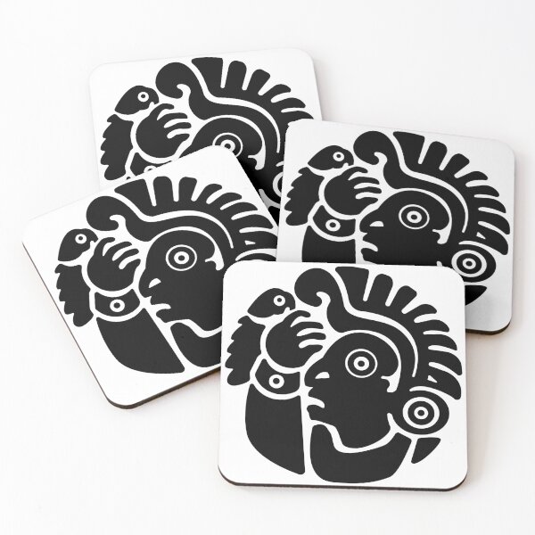 Item preview, Aztec Man with Parrot designed and sold by boneytoes.