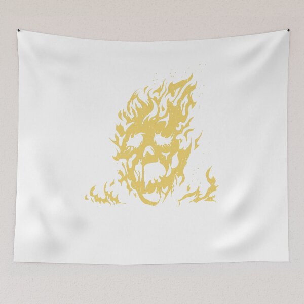Item preview, burning man creepy on fire designed and sold by TRIBExSPACE.