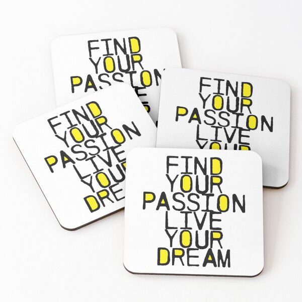 Item preview, Find Your Passion Live Your Dream designed and sold by fotollissimo.
