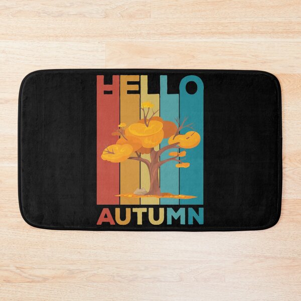 Item preview, Hello Autumn - Retro Vintage Design for Fall lovers designed and sold by Kipcio.