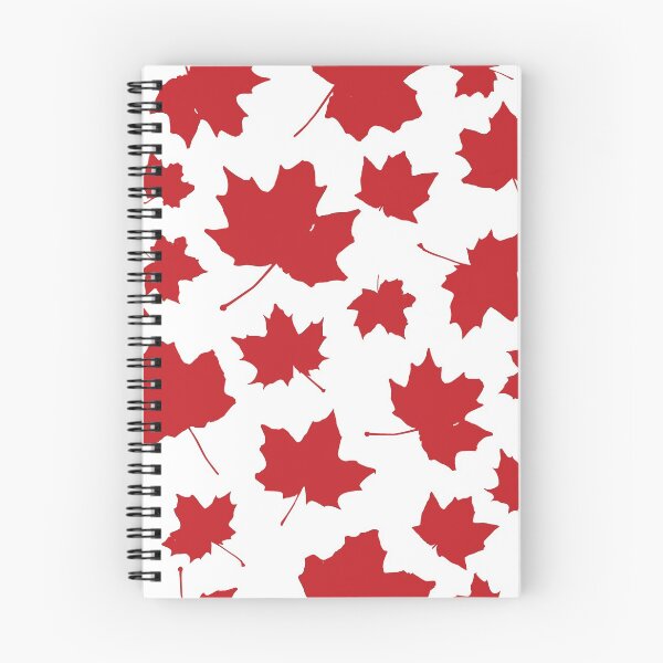 Item preview, Red maple leaf symbol of Canada seamless pattern designed and sold by Kizuneko.