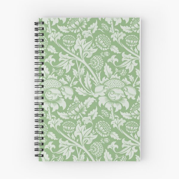 Item preview, Green Vintage Floral Pattern designed and sold by newburyboutique.