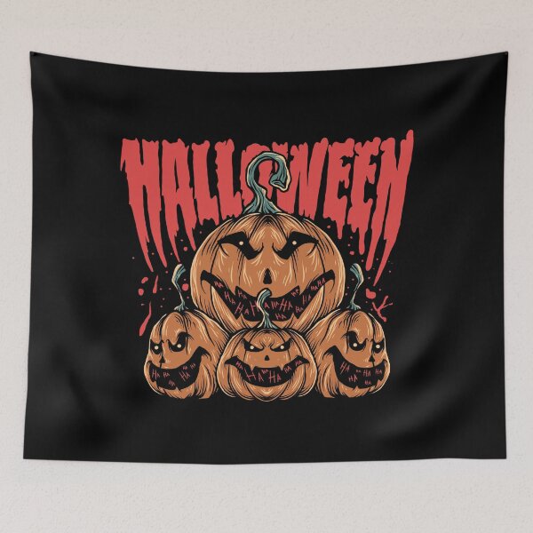 Aperçu de l'œuvre La nuit d'Halloween créée et vendue par PrevailCreative.