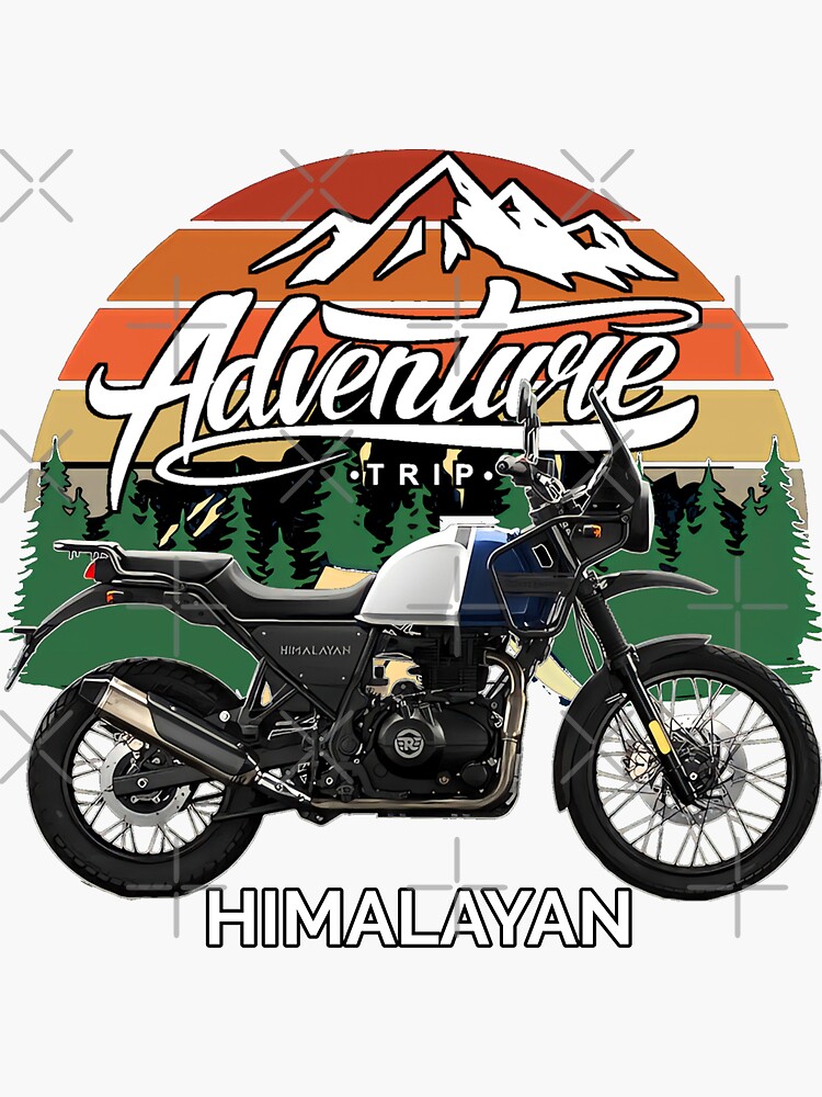 royal enfield himalayan stickers