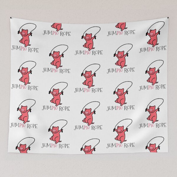 Item preview, Cute Piggy Jumping Rope designed and sold by Kangavark.