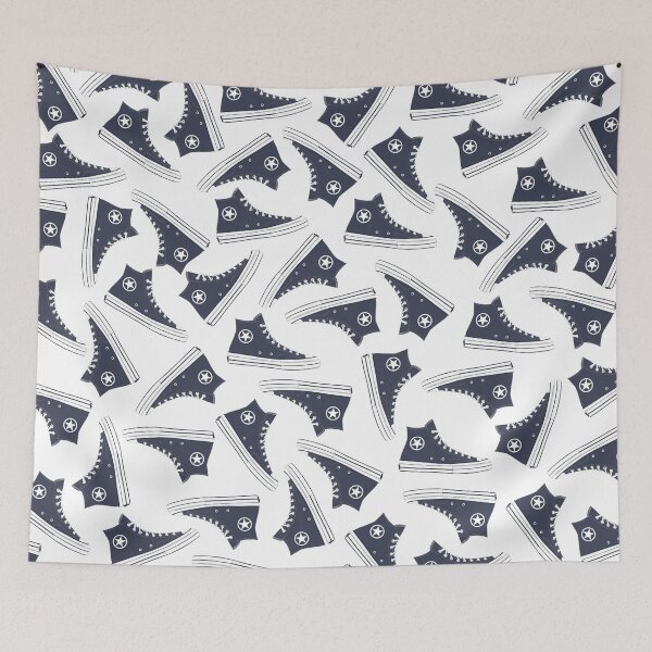 Item preview, Navy Converse Illustration designed and sold by MickeyEdwards.