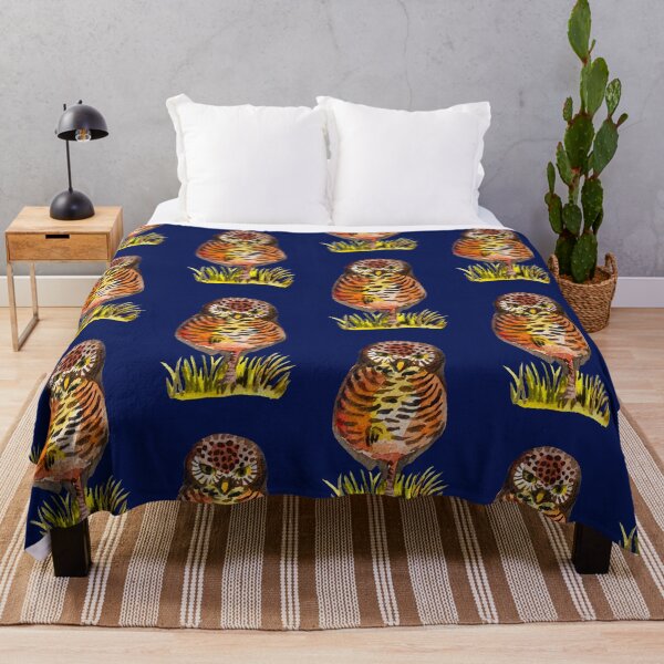 Item preview, watercolor burrowing Owl designed and sold by Lemontreeart63.