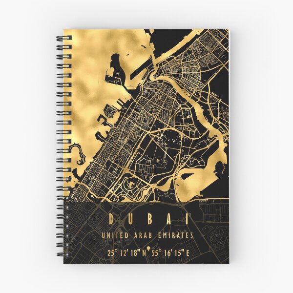 Item preview, DUBAI MAP UAE designed and sold by hatimelhag.