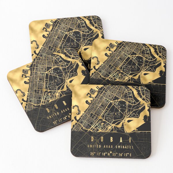 Item preview, DUBAI MAP UAE designed and sold by hatimelhag.