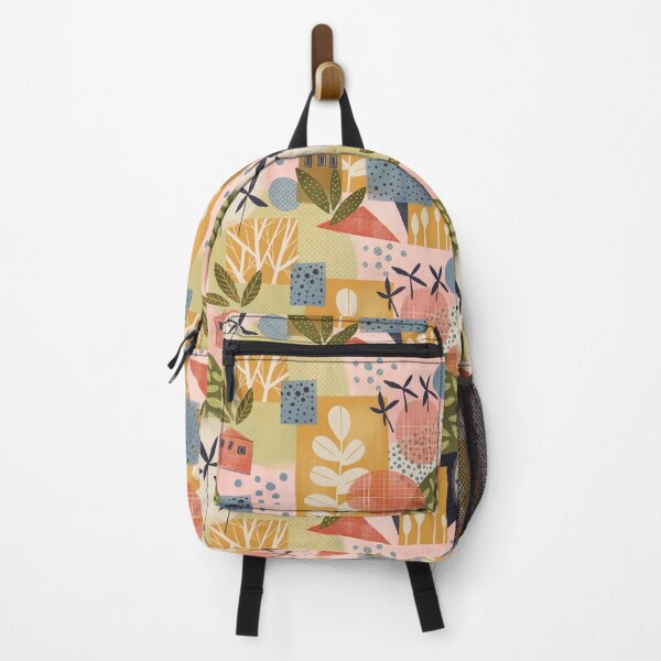 Item preview, Abstract Floral Collage With Houses designed and sold by AnnBelik.