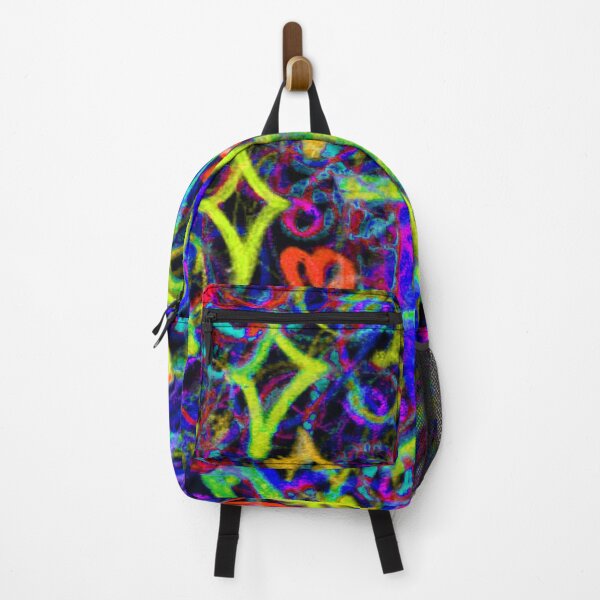 Item preview, Rainbow Fluorescent Night Japanese Pop Art designed and sold by Ben Ryuki Miyagi Architect.