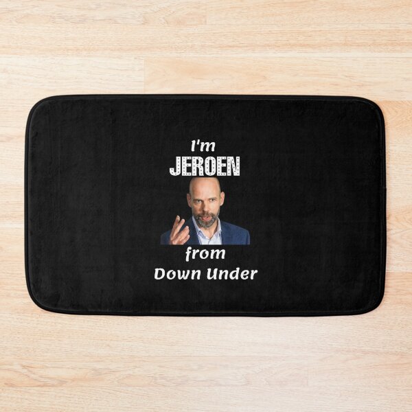 Item preview, I'm Jeroen from Down Under, Sexy Jeroen Weimar, Victoria’s Commander of the Pandemic Response, Hot Aussie, I love Jeroen, from the Land Down Under designed and sold by 732Studio.