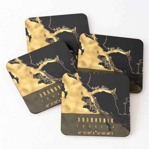 Item preview, DUBROVNIK MAP CROATIA designed and sold by hatimelhag.