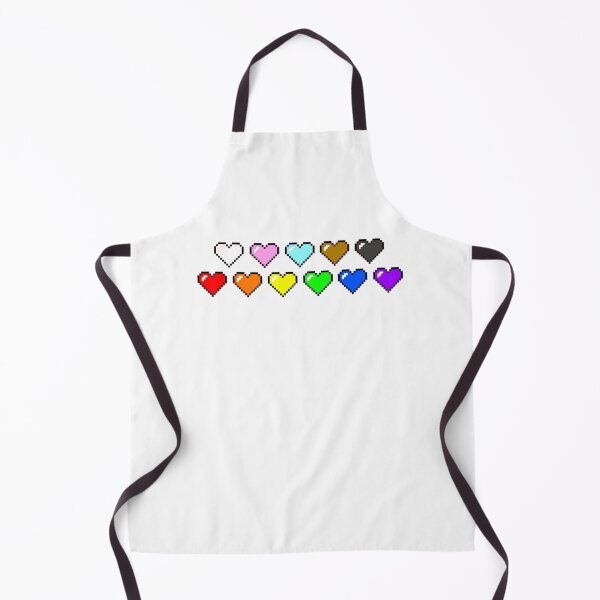 Item preview, Progress Pride 8-bit Hearts designed and sold by NotionsLimerick.