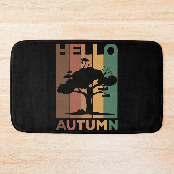 Item preview, Hello Autumn - Retro Vintage Design for Fall Lovers designed and sold by Kipcio.