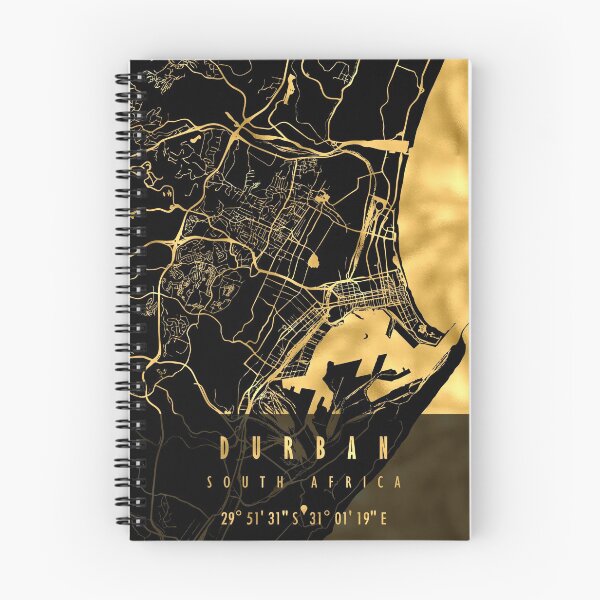 Item preview, DURBAN MAP SOUTH AFRICA designed and sold by hatimelhag.