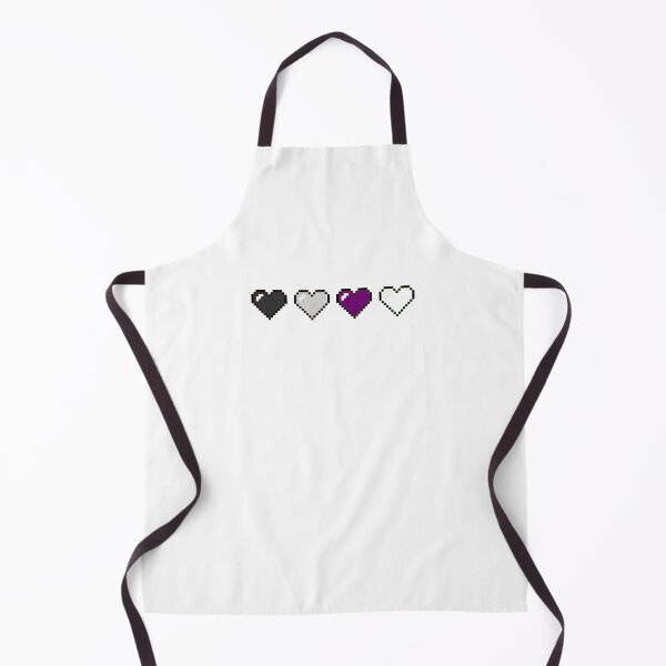 Item preview, Demisexual 8-bit Hearts designed and sold by NotionsLimerick.