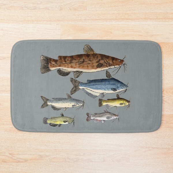 Item preview, North American Catfish Family designed and sold by fishfolkart.