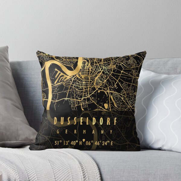 Item preview, DUSSELDORF MAP GERMANY designed and sold by hatimelhag.
