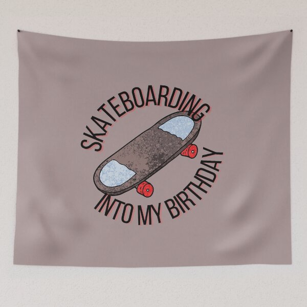 Item preview, Skateboard Birthday designed and sold by MayaCordalia.
