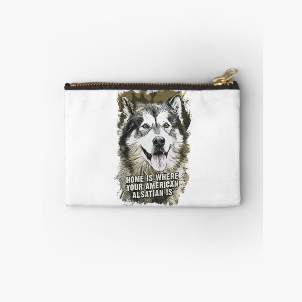 Item preview, American Alsatian Home is Where Your Dog is designed and sold by Naumovski.