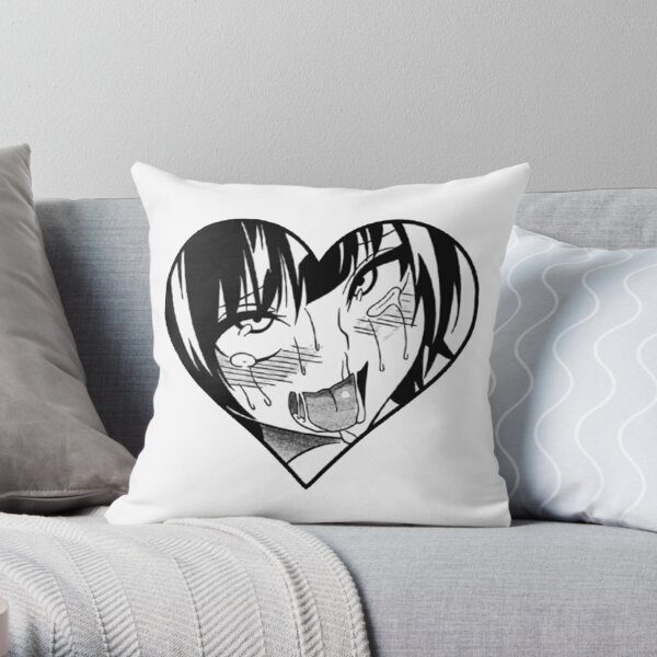 Sexy anime girl feet Throw Pillow for Sale by serenasuni