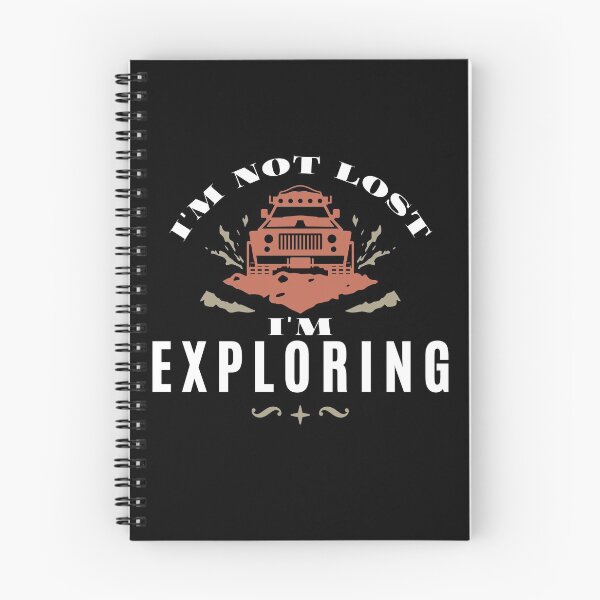 Item preview, Im not Lost Im Exploring T-Shirt Cool Design Tee designed and sold by LJ4EVER.