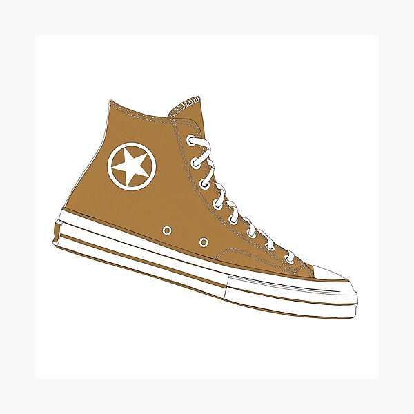 watercolor skull converse