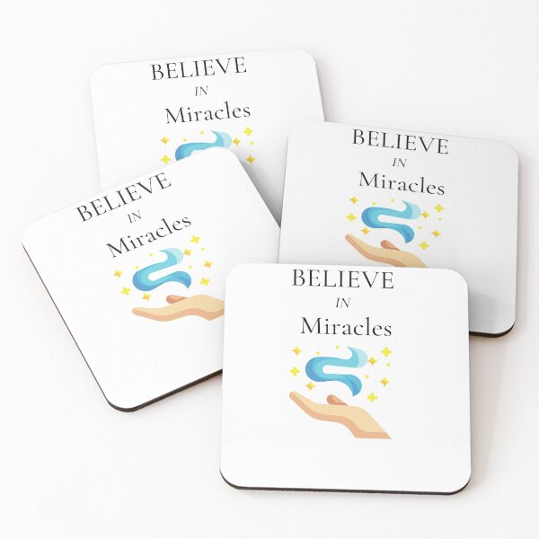 Item preview, BELIEVE in miracles wish BIG designed and sold by DoloresAlaire.