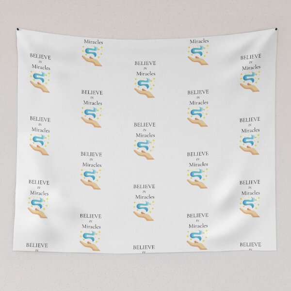 Item preview, BELIEVE in miracles wish BIG designed and sold by DoloresAlaire.