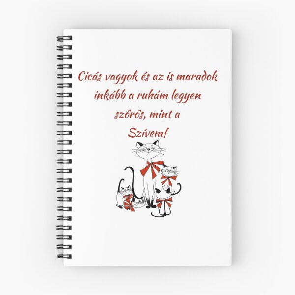 Item preview, Cicás vagyok - hungarian version designed and sold by DesignerCate.