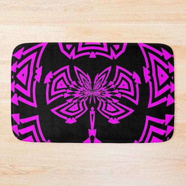 Item preview, Geometric shapes with pink and black colors designed and sold by geometric01MG.
