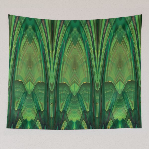 Item preview, green cathedral designed and sold by Reflection of You.