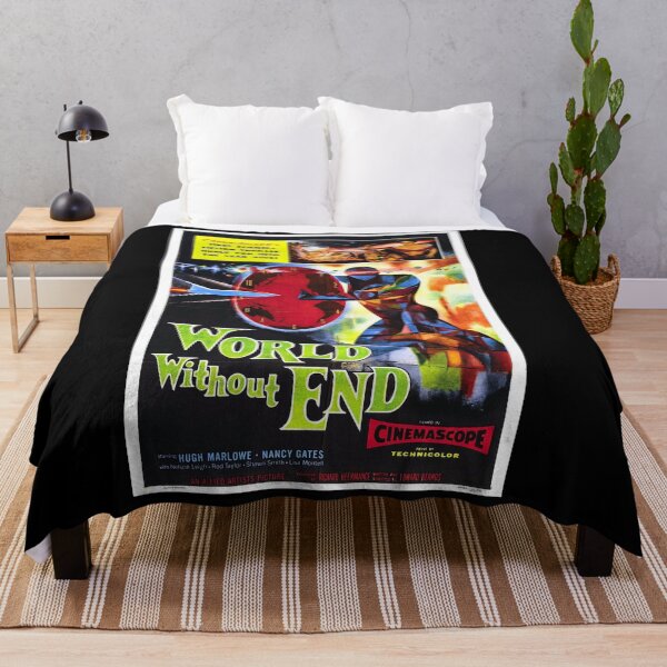 Item preview, The World Without End sci-fi movie poster  designed and sold by beachcamper.