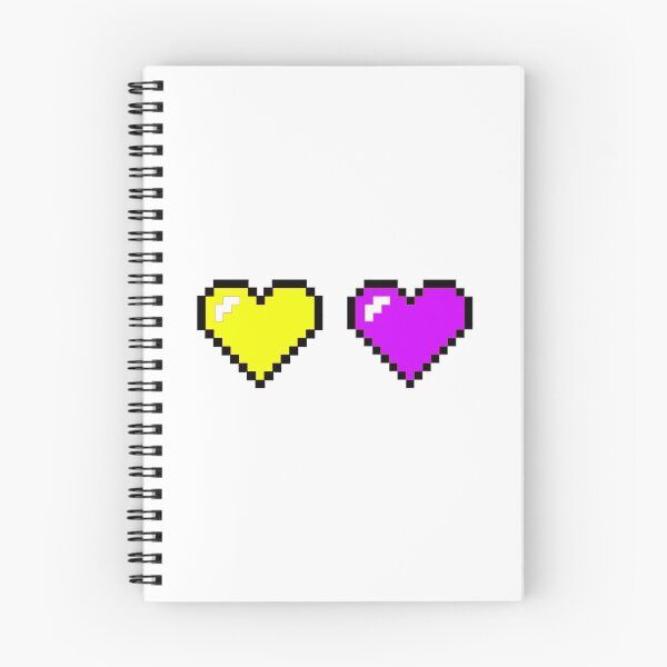 Item preview, Intersex Pride 8-Bit Hearts designed and sold by NotionsLimerick.