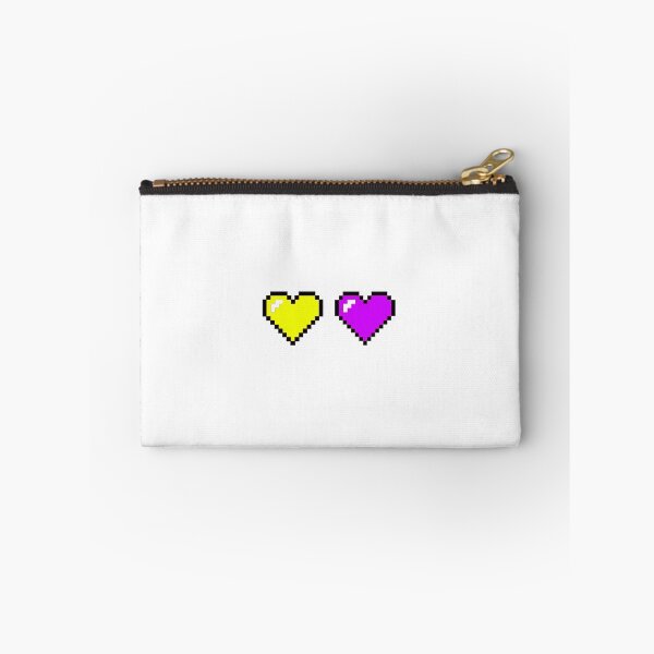 Item preview, Intersex Pride 8-Bit Hearts designed and sold by NotionsLimerick.