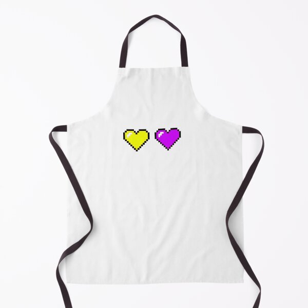 Item preview, Intersex Pride 8-Bit Hearts designed and sold by NotionsLimerick.
