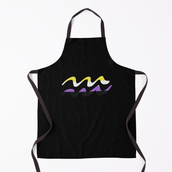 Item preview, Nonbinary Aquarius Pride Flag Zodiac Sign designed and sold by Patrick Hiller.