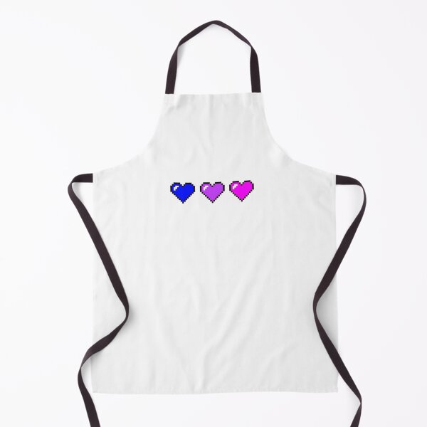 Item preview, Bisexual Pride 8-Bit Hearts designed and sold by NotionsLimerick.