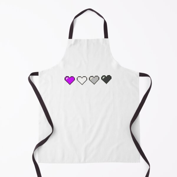 Item preview, Asexual Pride 8-Bit Hearts designed and sold by NotionsLimerick.