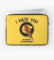I HATE TIMETRAVEL Laptop Sleeve