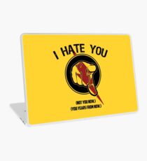I HATE TIMETRAVEL Laptop Skin