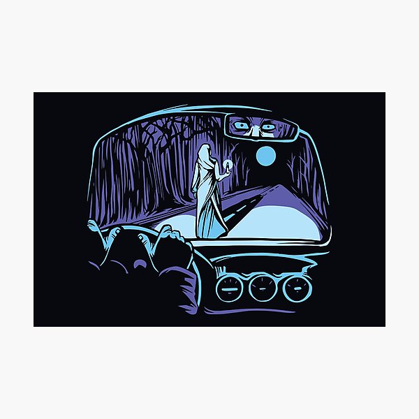 Item preview, Creepy Late Night Drive designed and sold by SLAG-Creative.