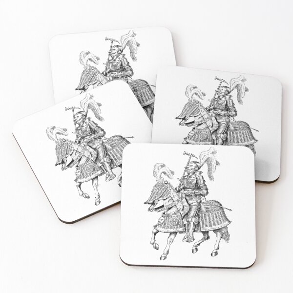 Item preview, Medieval Armored Knight and Horse designed and sold by peterned.